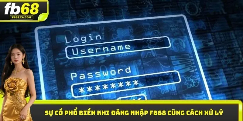 Sự cố phổ biến khi đăng nhập FB68 cùng cách xử lý